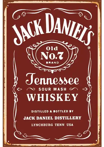 Hayat Poster Viski Retro Vintage Ahşap Poster Modern Mekanlar İçin Şık Dekorasyon Seçeneği