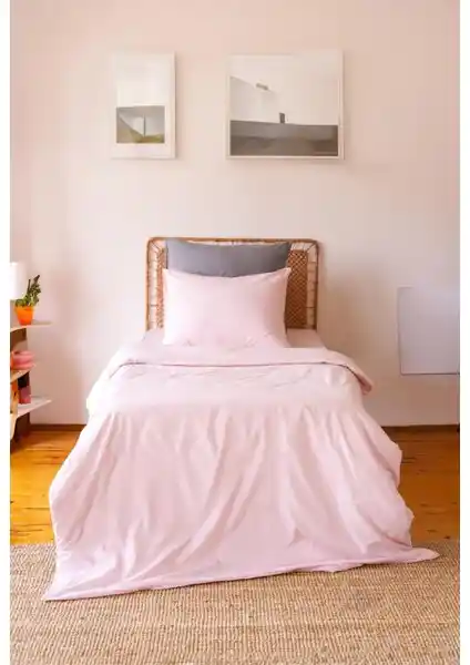 Hazal Moosh Tek Kişilik Lastikli Nevresim Takımı: Dayanıklı ve Estetik Tasarım