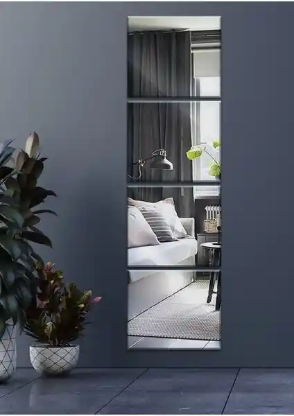 Hediyeler Kapında 4 Parça Kare Ayna Seti ile Modern ve Şık Dekorasyon Çözümleri