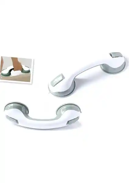 Helen's Banyo Tutacağı Kilit Vantuzlu Helping Handle Güvenli ve Pratik Banyo Güvenlik Çözümü