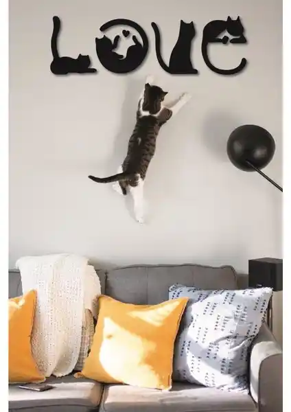 Hellove Kedi Tablosu: Modern ve Doğal Tasarımıyla Evinize Şıklık Katın