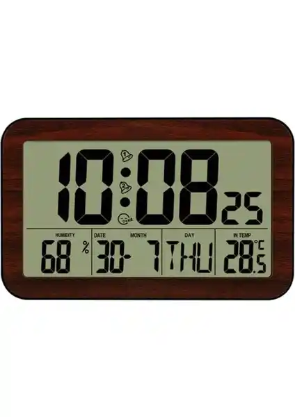 Hermoso Büyük Ekran Dijital Duvar Saati: Şık ve Fonksiyonel Modern Tasarım