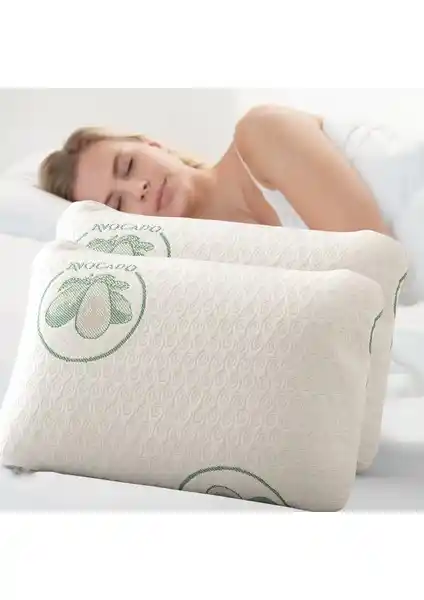 Heyner Visco Avocado Yastık Çift Kişilik Paket Konfor ve Dayanıklılık Sunar