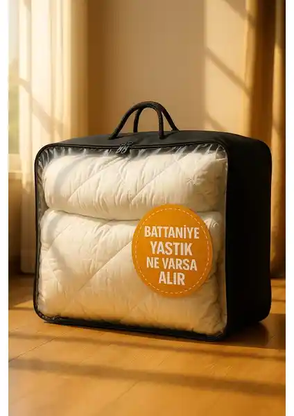 Hig Home Geniş Hacimli Şeffaf Hurç ile Eşyalarınızı Güvenle ve Şık Bir Şekilde Saklayın