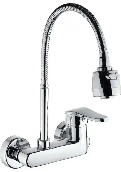 HMS Çift Fonksiyonlu Spiralli Duvardan Mutfak Evye Bataryası Detayları ve Kullanım Özellikleri