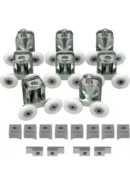 HMS Metal Gövdeli Duşakabin Cam Kabin Tekerleği Takım: Dayanıklılık ve Estetik Bir Arada