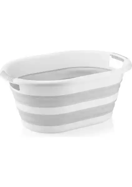 Hobi Life Magic Katlanabilir 38 Lt Çamaşır Sepeti Günlük Kullanım için Fonksiyonel Tasarım