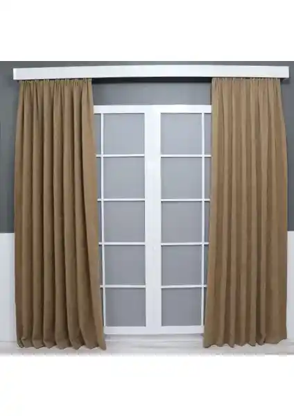 Home Color Kadife Dokulu Mikro Petek Perde 150x270 cm Şık ve Fonksiyonel Tasarım