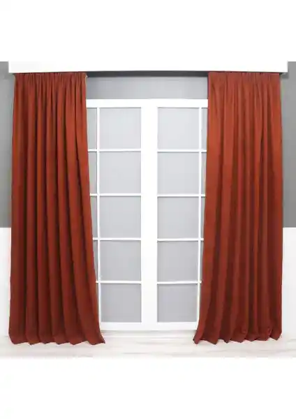 Home Color Petek Kadife Dokulu Fon Perde: Şık ve Dayanıklı Modern Ev Dekorasyonu Ürünü