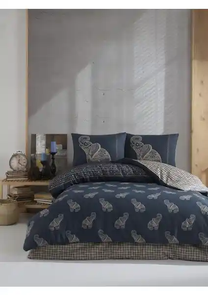 Home Design Dumbo Çift Kişilik Nevresim Takımı: Şıklık ve Konforun Bir Arada Sunumu