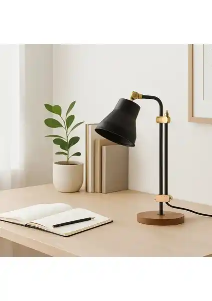 Homing Else Retro Stil Çalışma Masa Lambası Modern Tasarım ve Dayanıklılık