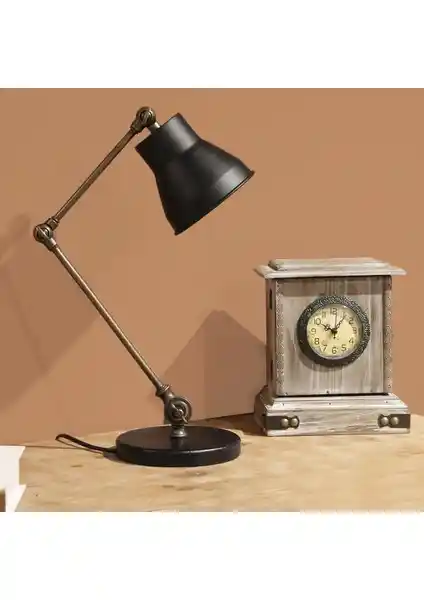 Homing Nova Retro Eskitme Çalışma Masa Lambası: Estetik ve Fonksiyonel Tasarım