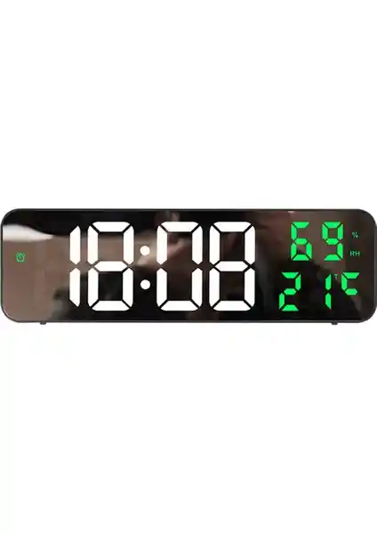 Humble Büyük Ekranlı Dijital LED Çalar Saat: Modern Dekorasyon ve Fonksiyonelliğin Birleşimi