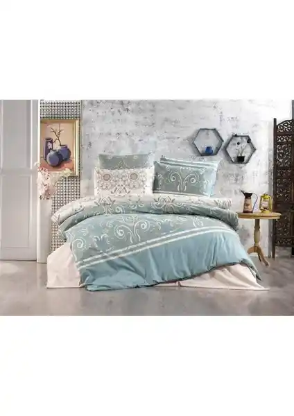 İdil Store Doğal Pamuklu Çift Kişilik Nevresim Takımı Yatak Odası İçin Şık ve Konforlu Seçenek