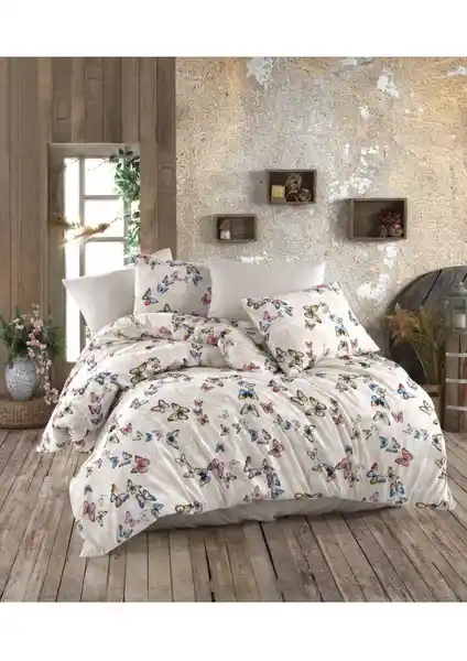 İdil Store Doğal Pamuklu Çift Kişilik Nevresim Takımı Yatak Odası Şıklığı ve Konforu