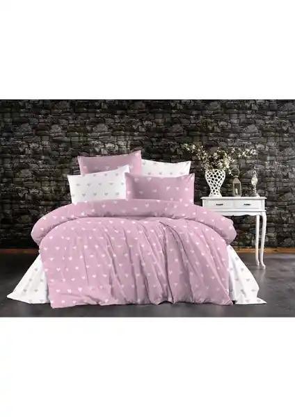 İdil Store Lüks ve Dayanıklı Çift Kişilik Pamuk ve Polyester Karışımlı Nevresim Takımı