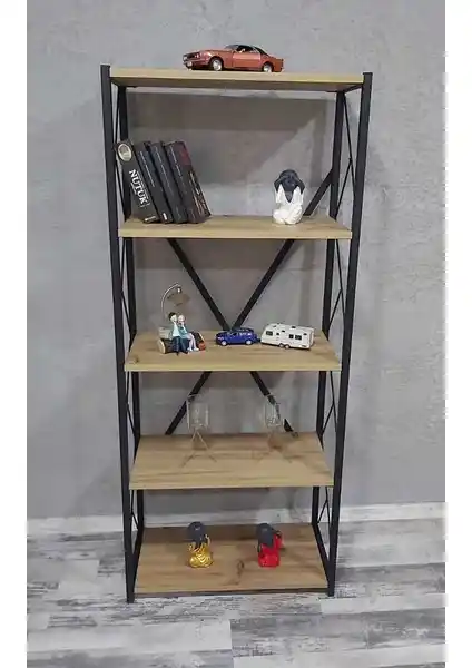 İhk Sanat Metal Kitaplık: Şık ve Dayanıklı Ofis ve Ev Depolama Çözümü