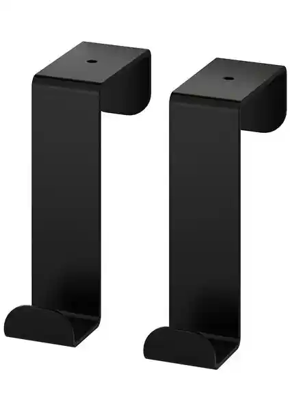 IKEA Skogsviken Siyah Kapı Askısı 2'li: Dayanıklı ve Şık Depolama Çözümü