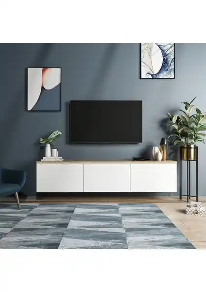 İnarch Dizayn Neon TV Ünitesi: Modern ve Şık Oturma Odası Dekorasyonu İçin Uygun Seçenek