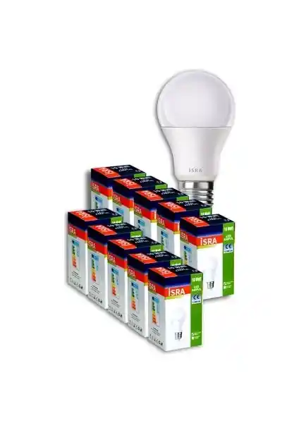 İsra Isra 10 Watt LED Ampul: Yüksek Performanslı ve Enerji Verimli Aydınlatma Çözümü