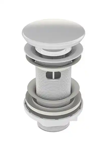 İz Yapı İzyapı Seramik Taşma Delikli Körüklü Sifon ile Modern ve Pratik Banyo Tasarımı