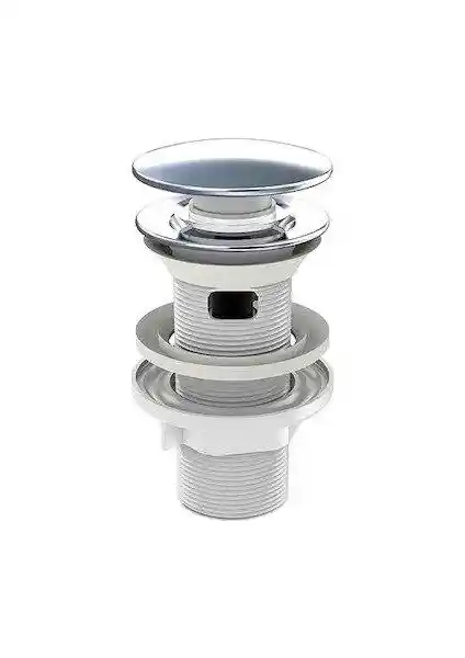 İz Yapı Klik Klack Metal Bas Aç Lavabo Sifonu: Dayanıklı ve Estetik Tasarım