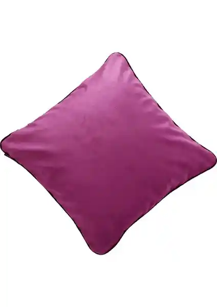 Ju Yaratıcı Tasarım Biyeli Kırlent Yastık Kılıfı Lila Estetik ve Dayanıklı Ev Dekorasyonu İçin