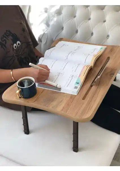 Kafe SS Sweet Smile Laptop Sehpası: Çok Yönlü ve Ergonomik Çalışma Alanı Çözümü