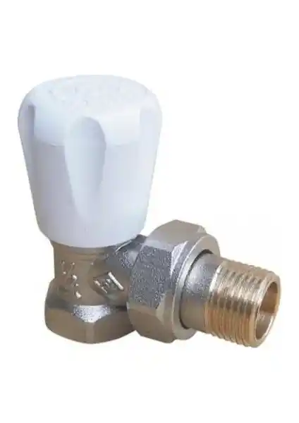 Kalde 1/2 Köşe Radyatör Vanası: Estetik ve Dayanıklılığıyla Modern Isıtma Çözümü