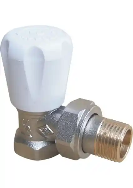 Kalde Köşe Radyatör Vanası Eko: Dayanıklı ve Kullanım Kolaylığı Sunan Modern Çözüm