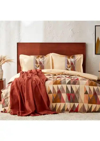 Karaca Home %100 Pamuk Çift Kişilik Nevresim Takımı Sıcaklık ve Estetiğin Birleşimi