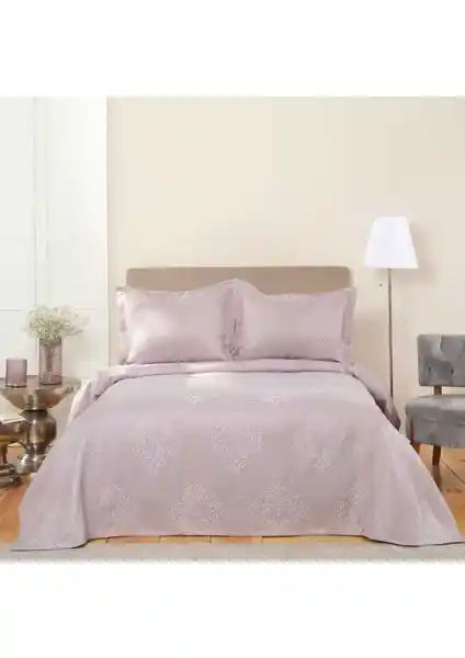 Karaca Home Amelie Lila Çift Kişilik Yatak Örtüsü Seti Modern ve Şık Tasarım Özellikleri