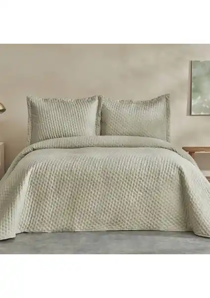 Karaca Home Breeze Soft Çift Kişilik Yatak Örtüsü Adaçayı Tasarımı ve Özellikleri