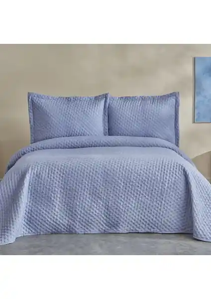 Karaca Home Breeze Soft Indigo Çift Kişilik Yatak Örtüsü ve Estetik Özellikleri (75-90 karakter)