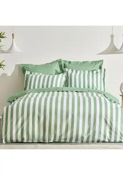 Karaca Home Brine Çift Kişilik %100 Pamuk Nevresim Takımı Modern ve Dayanıklı Tasarım