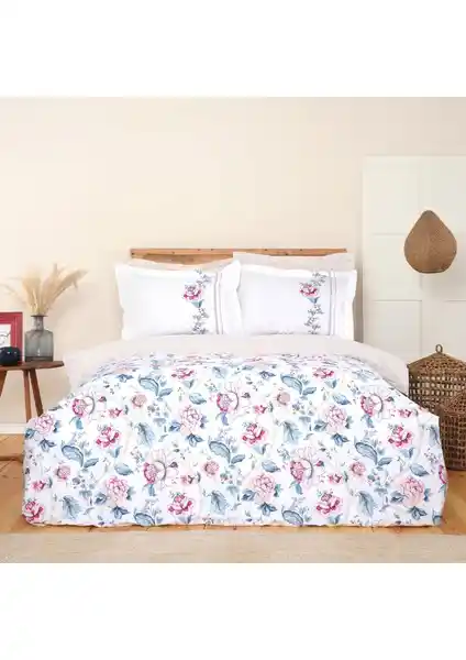 Karaca Home İlena Fuşya %100 Pamuk Çift Kişilik Nevresim Takımı Özellikleri ve Kullanım Avantajları