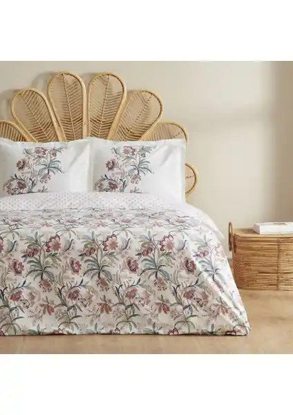 Karaca Home Indra Pamuk Çift Kişilik Nevresim Takımı Şık ve Konforlu Tasarım