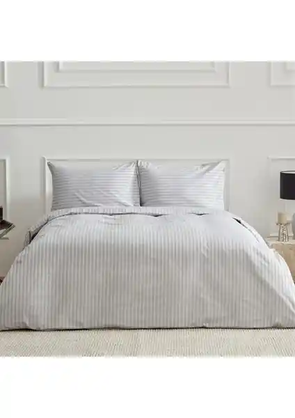 Karaca Home Josef Gri Çizgili Saten Çift Kişilik Nevresim Takımı Özellikleri ve Kullanım İpuçları