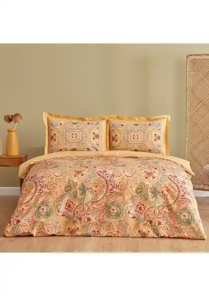 Karaca Home Manas Hardal %100 Pamuk Çift Kişilik Nevresim Takımı Detayları ve Değerlendirmesi