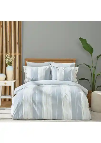 Karaca Home Palma Indigo Tek Kişilik Nevresim Takımı: Modern ve Konforlu Yatak Dekorasyonu