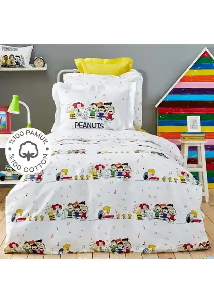 Karaca Home Snoopy Birthday Tek Kişilik Pamuk Nevresim Takımı Detaylı Tanıtım ve Özellikleri