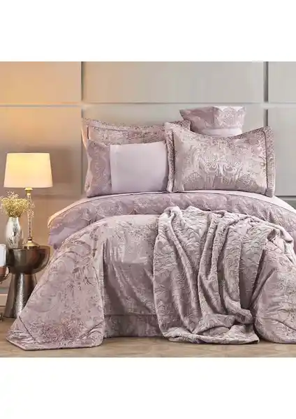 Karaca Home Valeria Best Gül Kurusu 8 Parça Çeyiz Seti Şık ve Fonksiyonel Tasarım