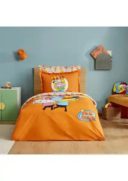 Karaca Home ve Kral Şakir İş Birliği %100 Pamuk Çocuk Nevresim Takımı