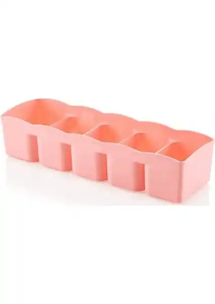 Karia 4 Adet 5 Bölmeli Çekmece İçi Düzenleyici Çok Amaçlı Depolama Çözümü