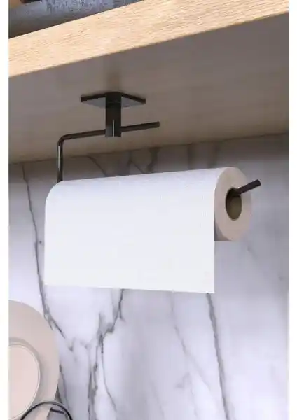 Karteya Rulo Havluluk ve Peçetelik: Paslanmaz Çelik, Güçlü Yapışkan, Kolay Montaj