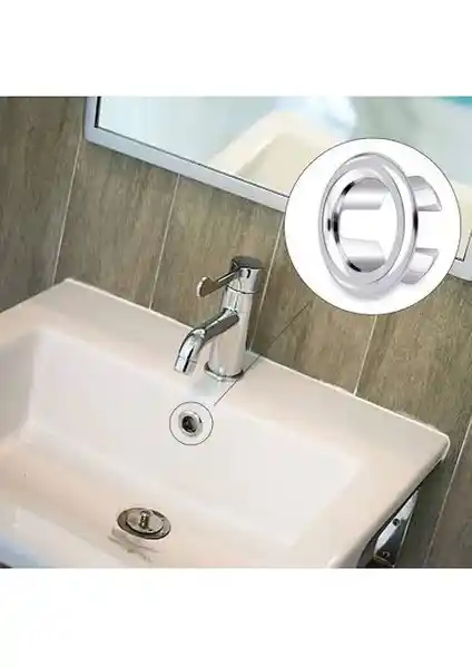 Kayıkcı Lavabo Yüzüğü: Estetik ve Dayanıklı Krom Lavabo Aksesuarı İle Banyonuzu Yenileyin