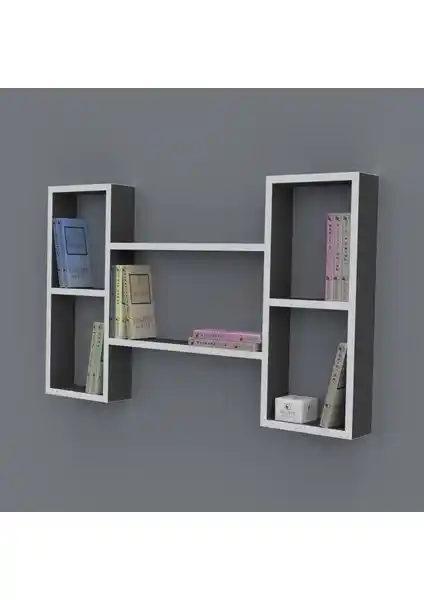 Kenz Life Gülsu Kitaplık Modern ve Şık Duvar Rafı Tasarımı ve Kullanım Özellikleri