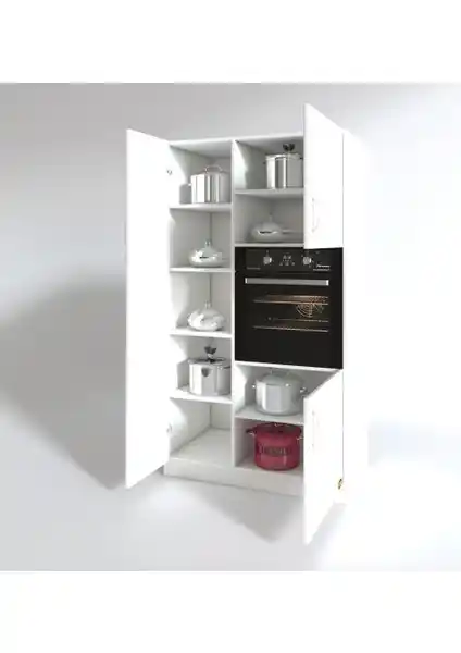 Kenz Life Kenzlife Ankastre Fırın Dolabı Modern ve Şık Tasarımıyla Mutfaklar İçin Uygun