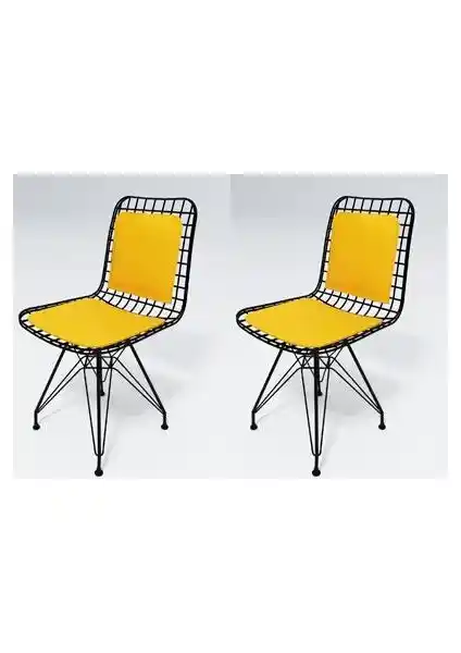 Kenz Life Knsz Kafes Tel Sandalyesi Modern ve Dayanıklı Oturma Çözümü