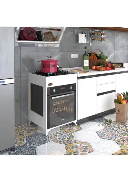 Kenz Life Selenyum3 Byz Fırın ve Ocak Dolabı: Modern, Dayanıklı ve Estetik Mutfak Çözümü